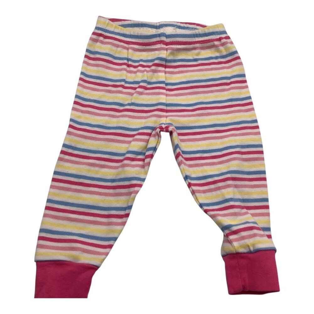 Gymboree Baby Girls Pajama Pants Striped Cotton‎ Multicolor 12-18 Months Stretch